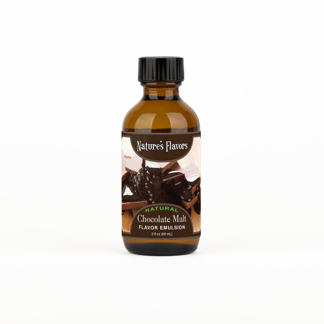 Chocolate Malt Flavor Emulsion for High Heat Applications