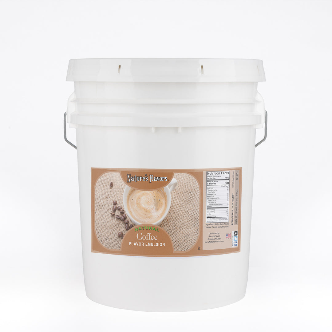 Coffee Flavor Emulsion for High Heat Applications