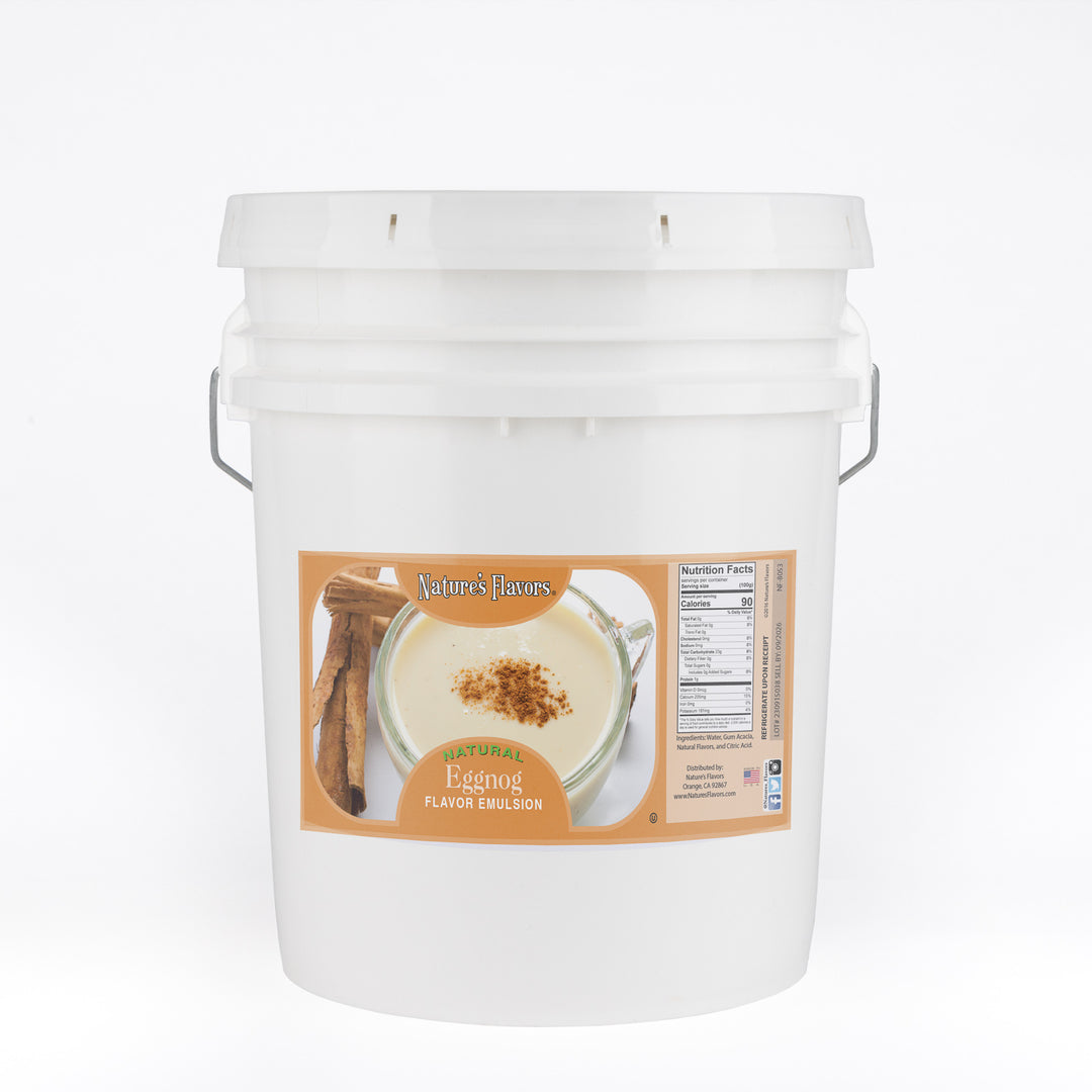 Eggnog Flavor Emulsion for High Heat Applications