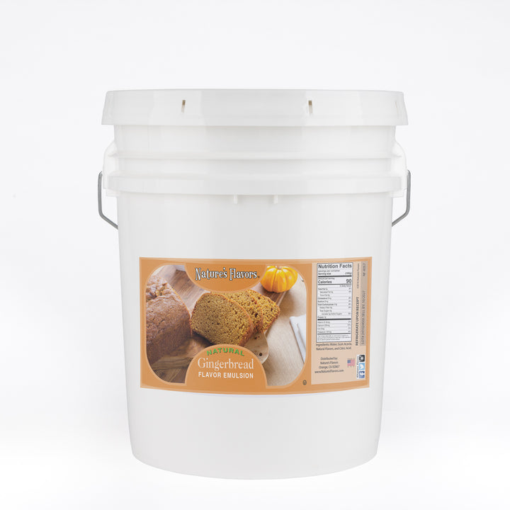 Gingerbread Flavor Emulsion for High Heat Applications