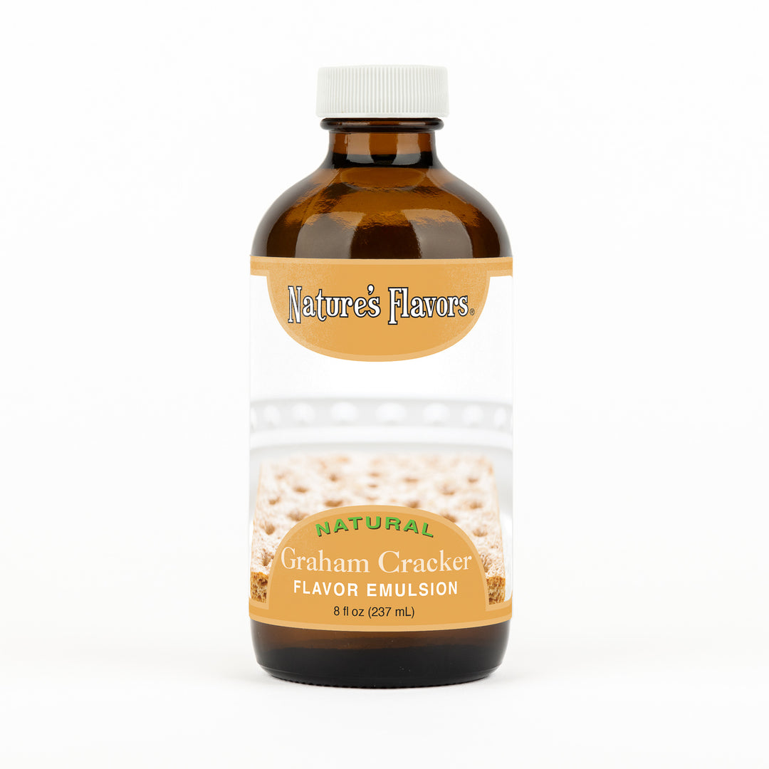Graham Cracker Flavor Emulsion for High Heat Applications