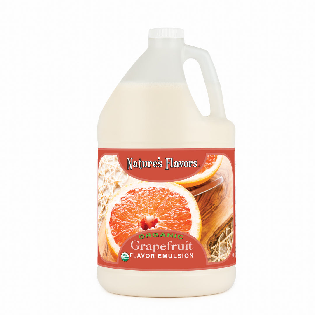 Grapefruit Flavor Emulsion for High Heat Applications, Organic