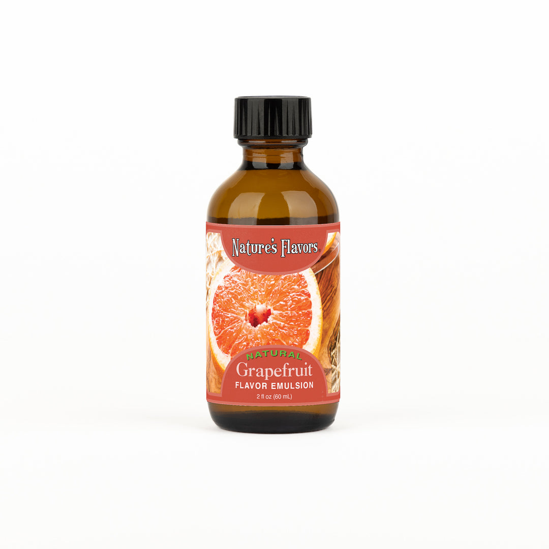 Grapefruit Flavor Emulsion for High Heat Applications