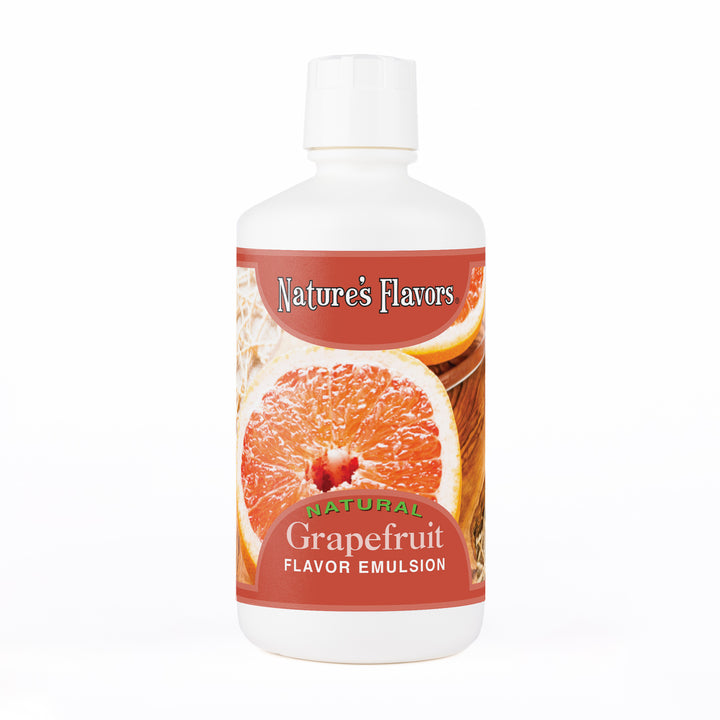 Grapefruit Flavor Emulsion for High Heat Applications