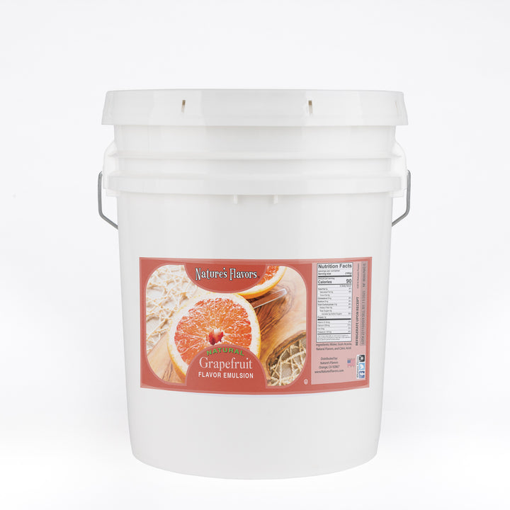 Grapefruit Flavor Emulsion for High Heat Applications