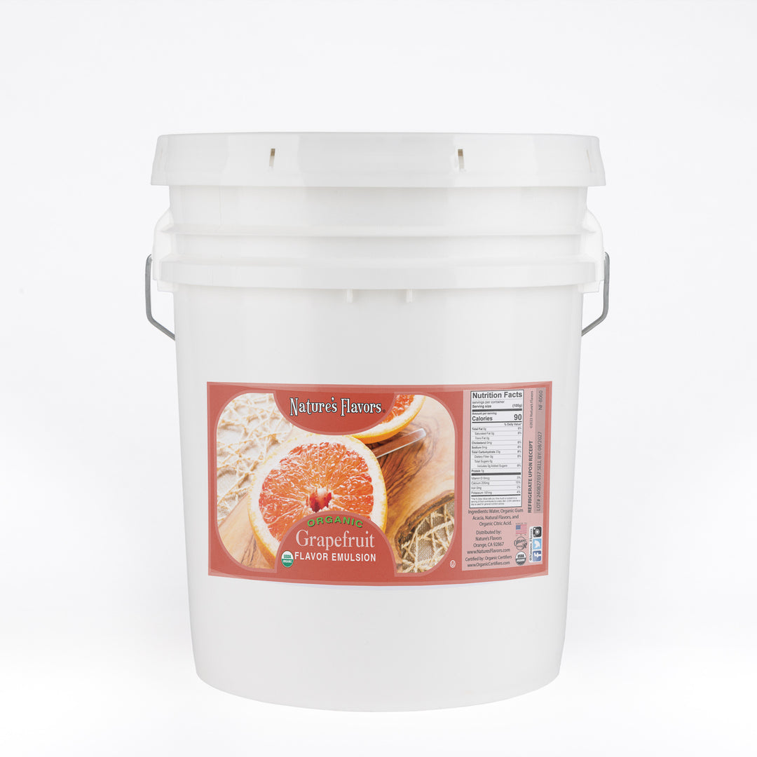 Grapefruit Flavor Emulsion for High Heat Applications, Organic