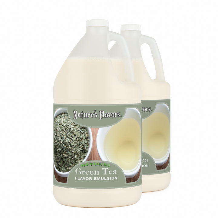 Green Tea Flavor Emulsion for High Heat Applications