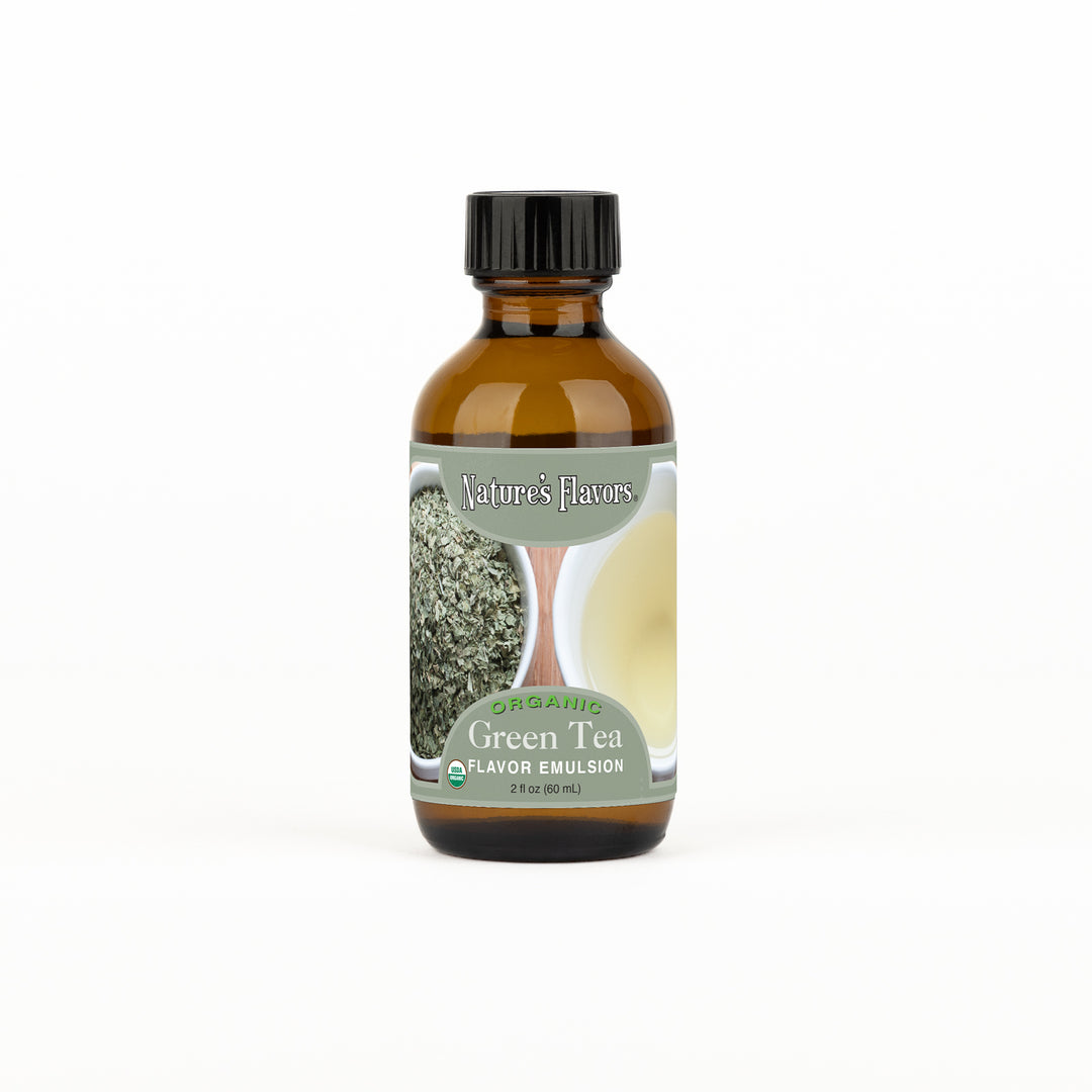 Green Tea Flavor Emulsion for High Heat Applications, Organic