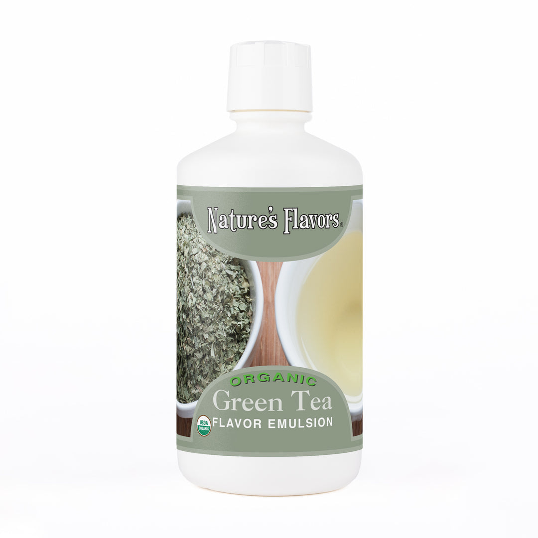 Green Tea Flavor Emulsion for High Heat Applications, Organic
