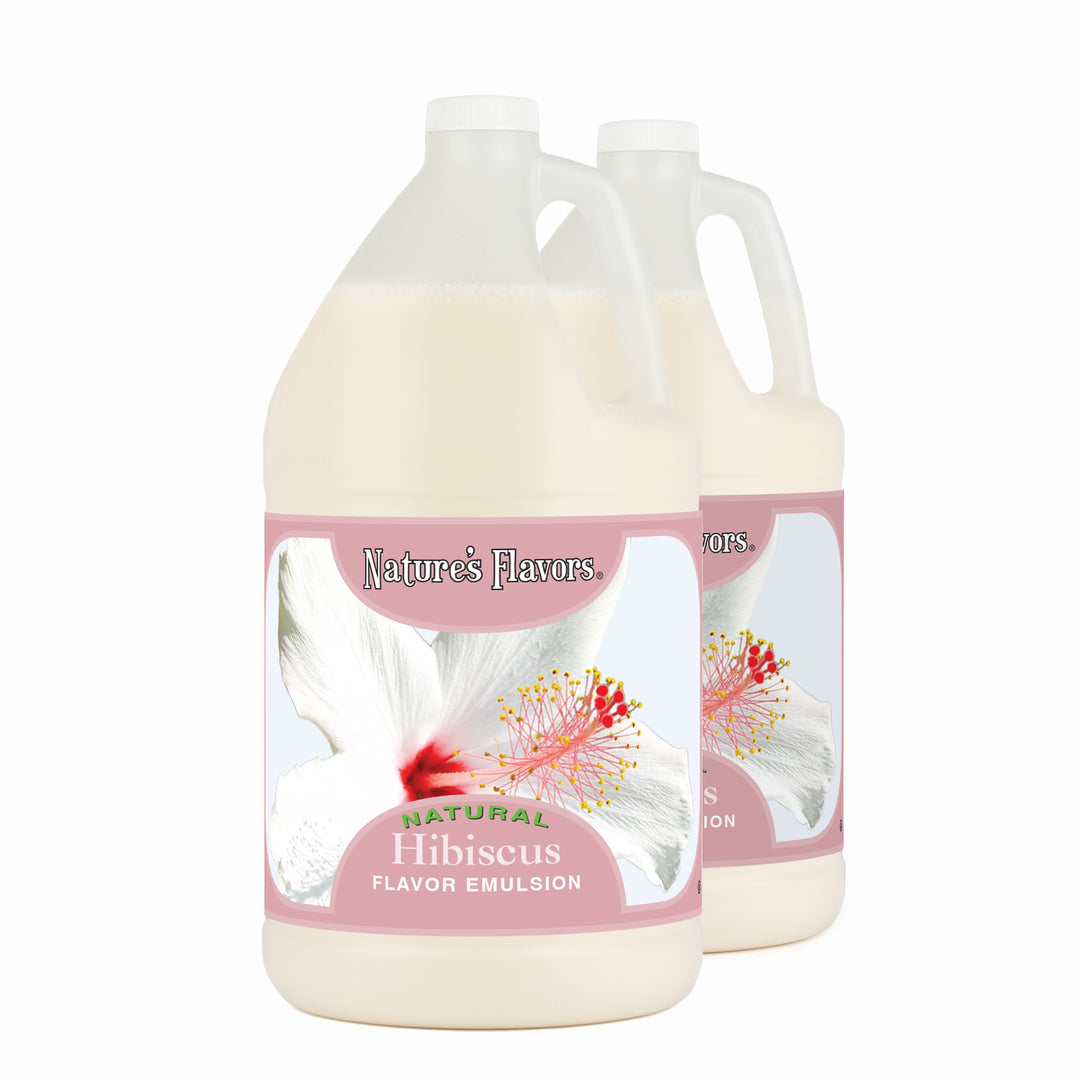 Hibiscus Flavor Emulsion for High Heat Applications