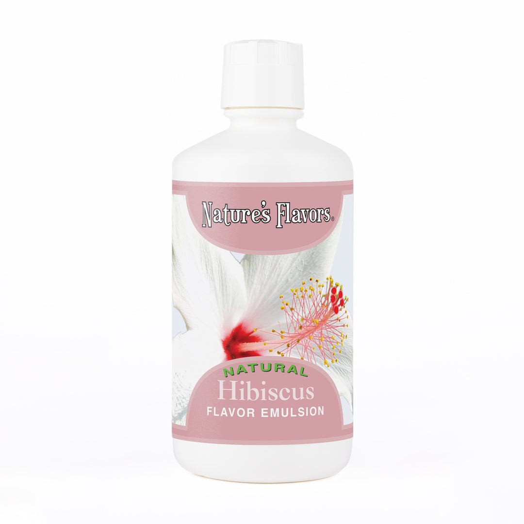 Hibiscus Flavor Emulsion for High Heat Applications