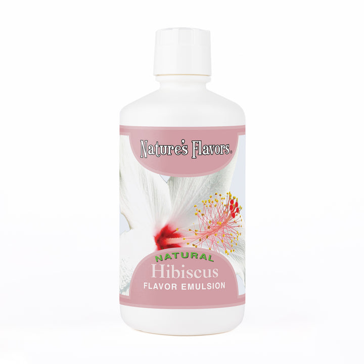 Hibiscus Flavor Emulsion for High Heat Applications