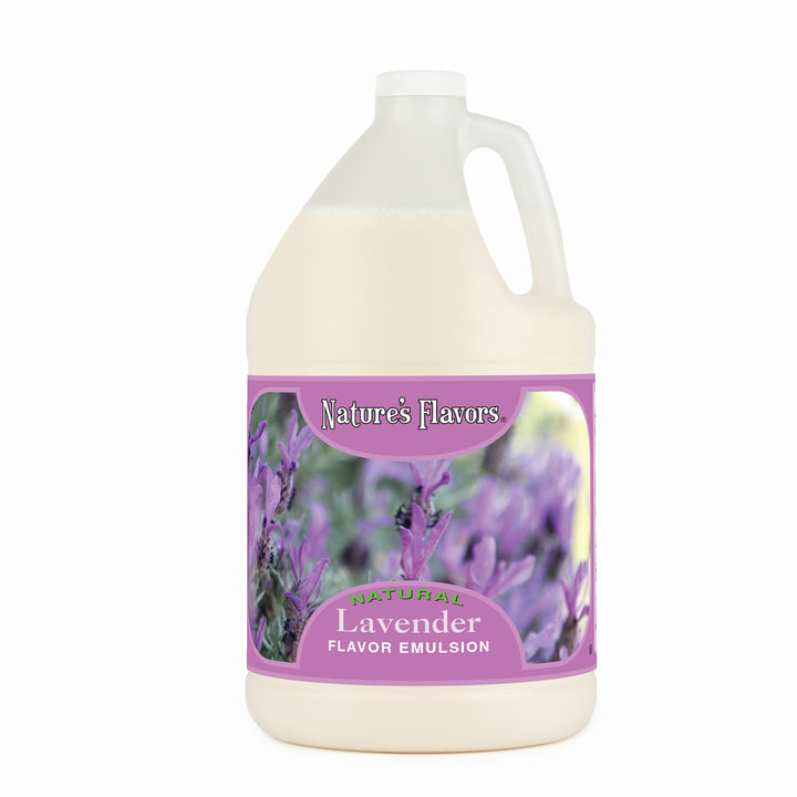 Lavender Flavor Emulsion for High Heat Applications