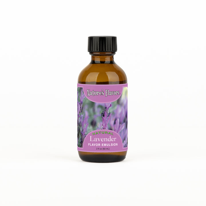Lavender Flavor Emulsion for High Heat Applications
