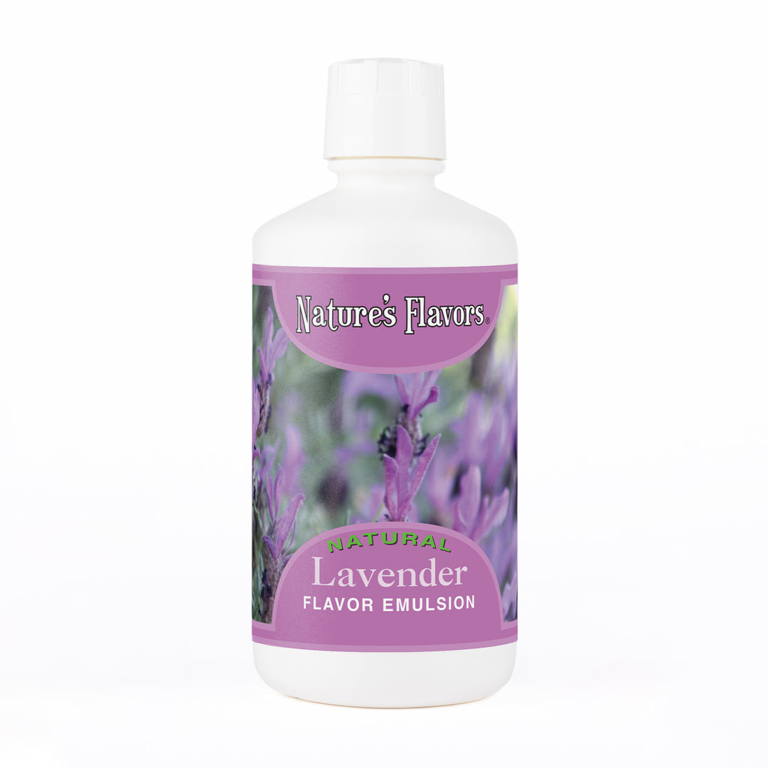 Lavender Flavor Emulsion for High Heat Applications