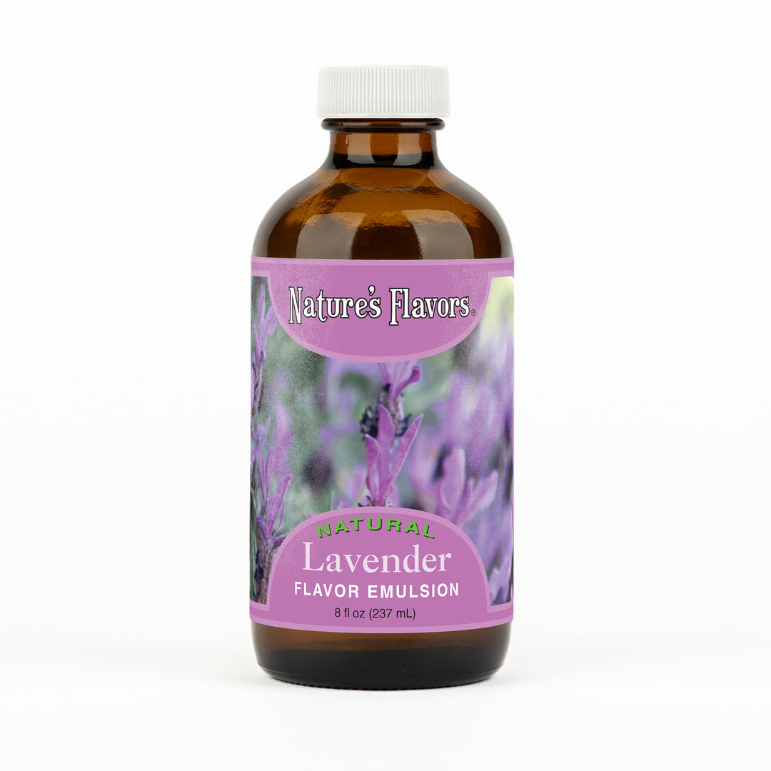Lavender Flavor Emulsion for High Heat Applications