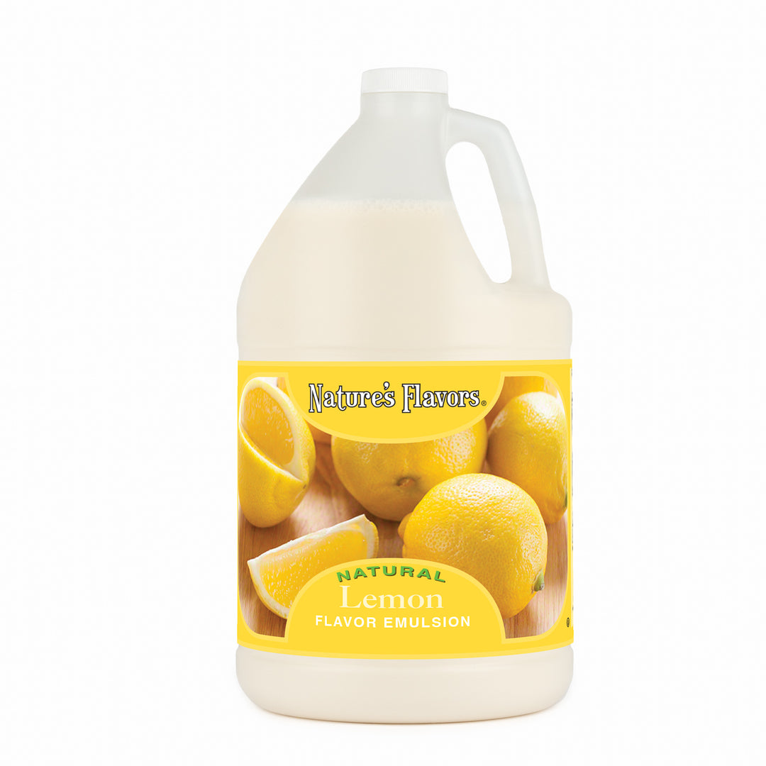 Lemon Flavor Emulsion for High Heat Applications