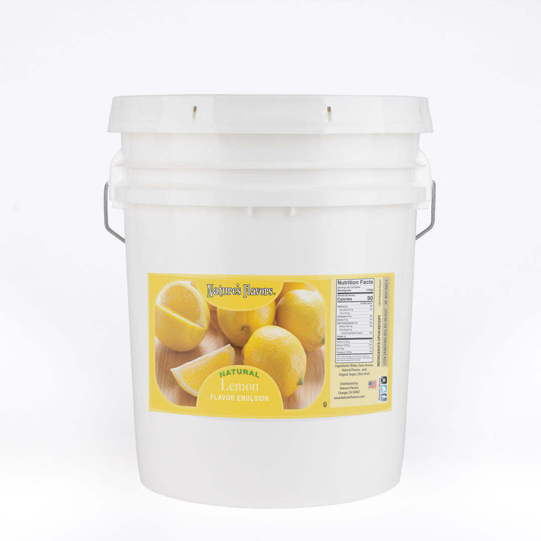Lemon Flavor Emulsion for High Heat Applications