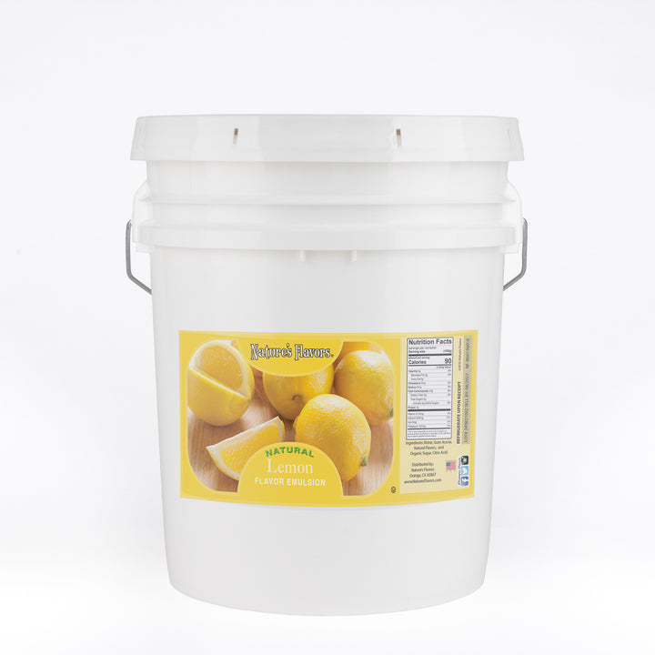 Lemon Flavor Emulsion for High Heat Applications