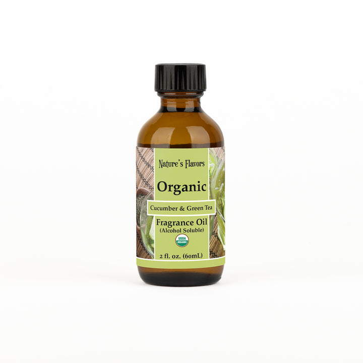 Cucumber and Green Tea Fragrance Oil (Alcohol Soluble), Organic