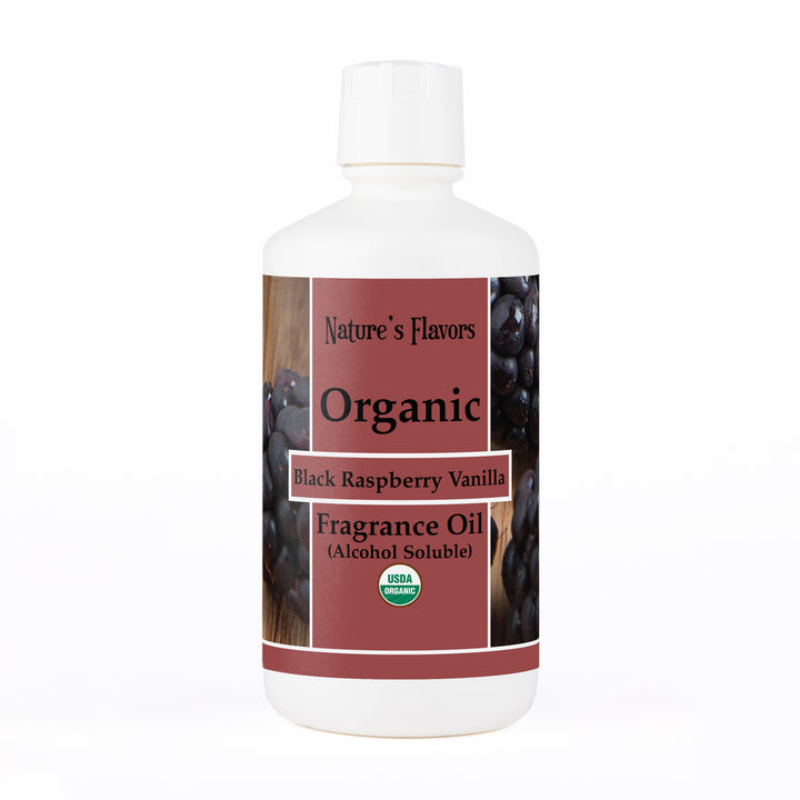 Black Raspberry Vanilla Fragrance Oil (Alcohol Soluble), Organic