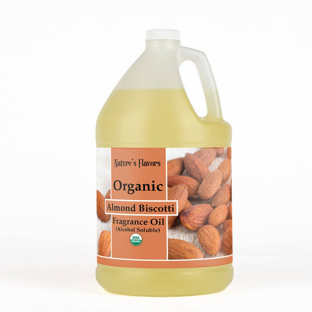 Almond Biscotti Fragrance Oil (Alcohol Soluble), Organic