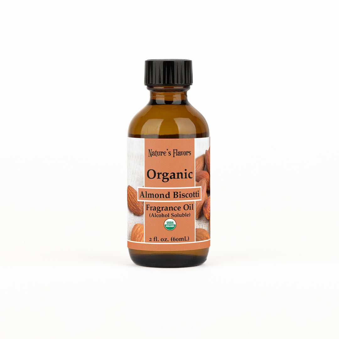 Almond Biscotti Fragrance Oil (Alcohol Soluble), Organic