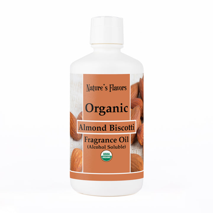 Almond Biscotti Fragrance Oil (Alcohol Soluble), Organic