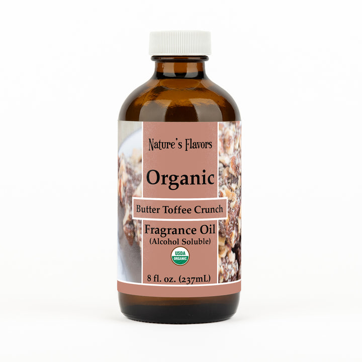 Butter Toffee Crunch Fragrance Oil (Alcohol Soluble), Organic