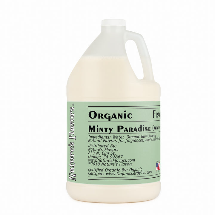 Organic Minty Paradise Fragrance Emulsion (Water Soluble)