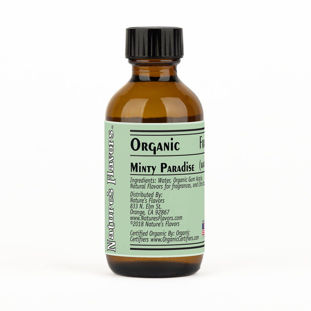 Organic Minty Paradise Fragrance Emulsion (Water Soluble)