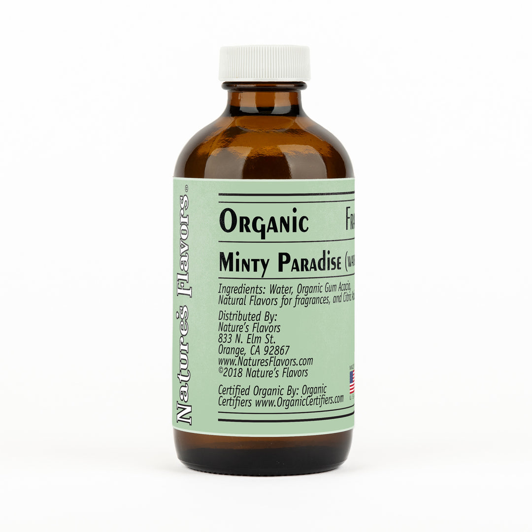 Organic Minty Paradise Fragrance Emulsion (Water Soluble)