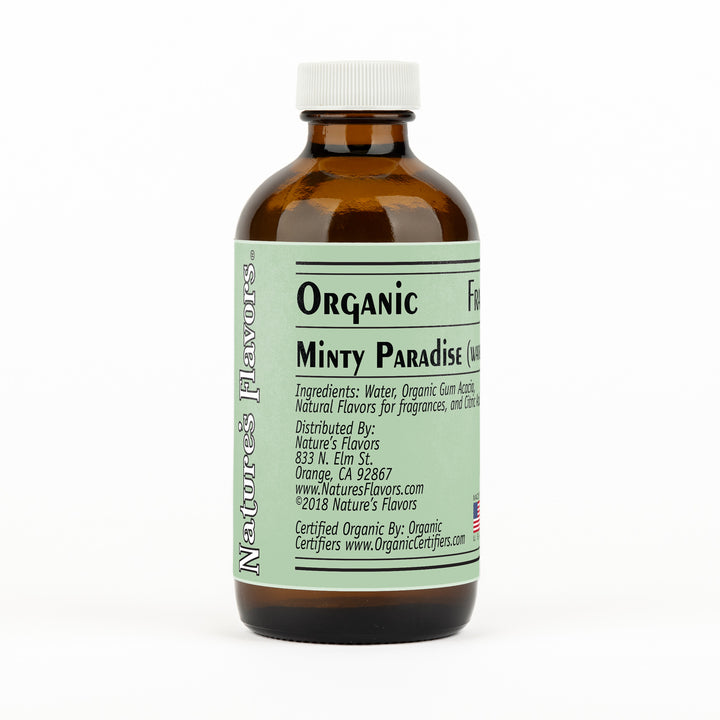Organic Minty Paradise Fragrance Emulsion (Water Soluble)