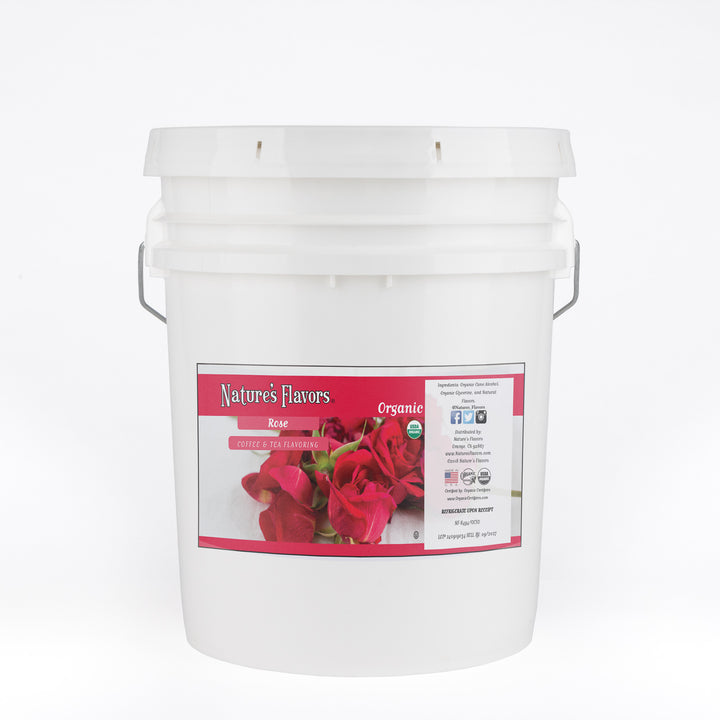 Organic Rose Coffee and Tea Flavoring