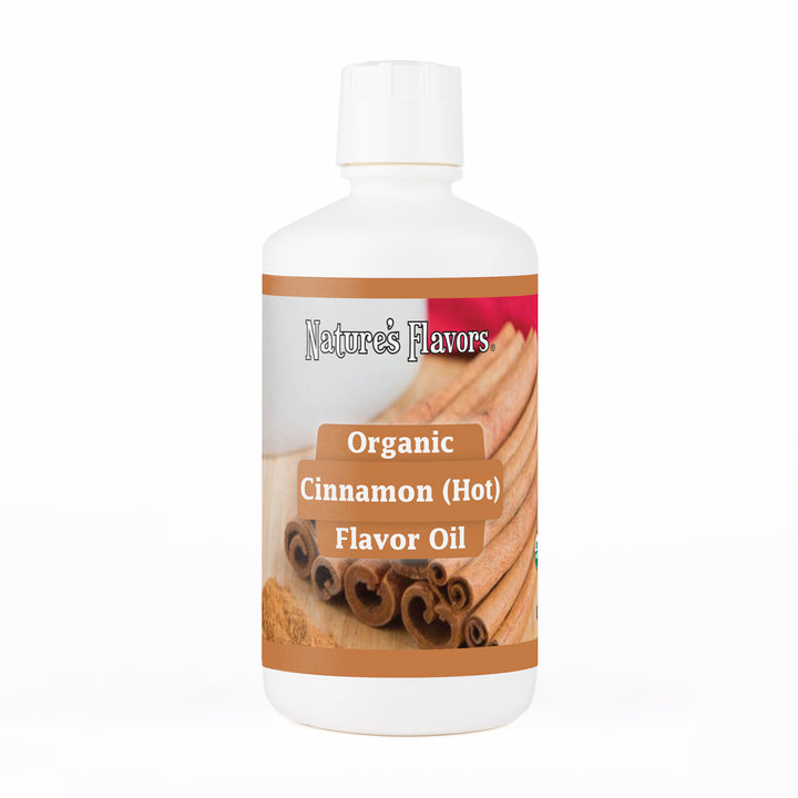 Cinnamon Flavor Oil (Hot and Spicy), Organic