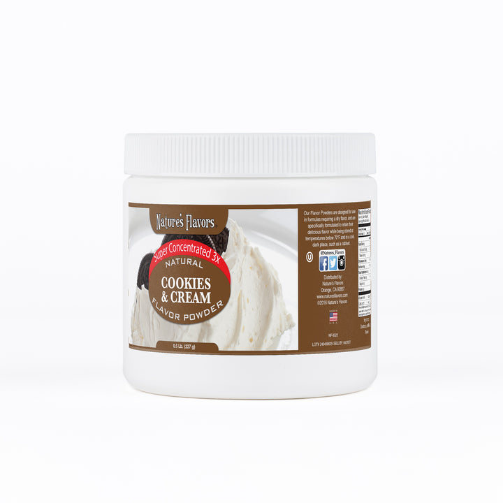 Cookies and Cream Flavor Powder (3X Fold)
