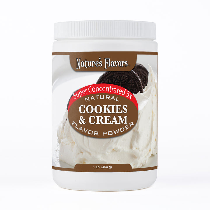Cookies and Cream Flavor Powder (3X Fold)