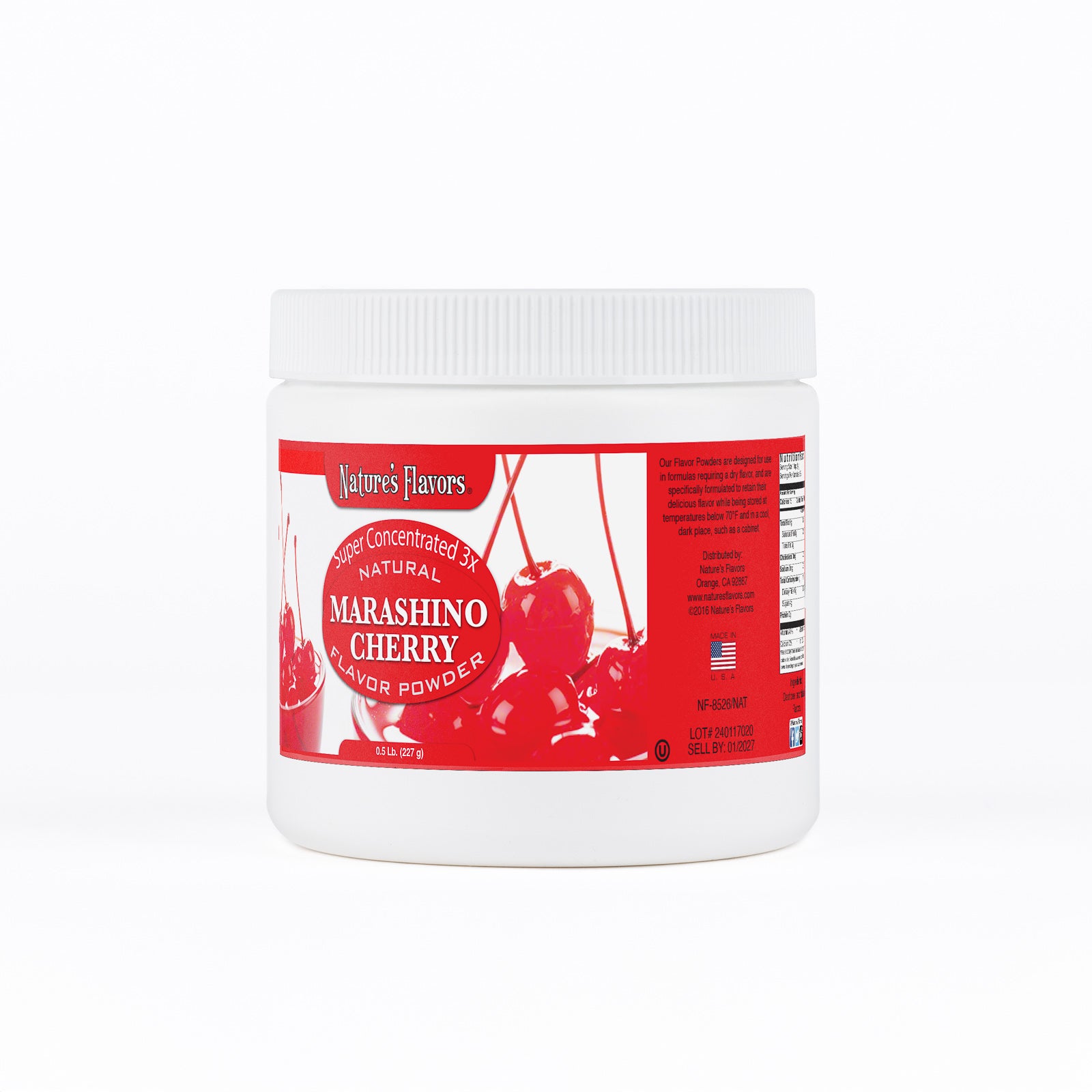Maraschino Cherry Super Concentrated Flavor Powder (3X Fold