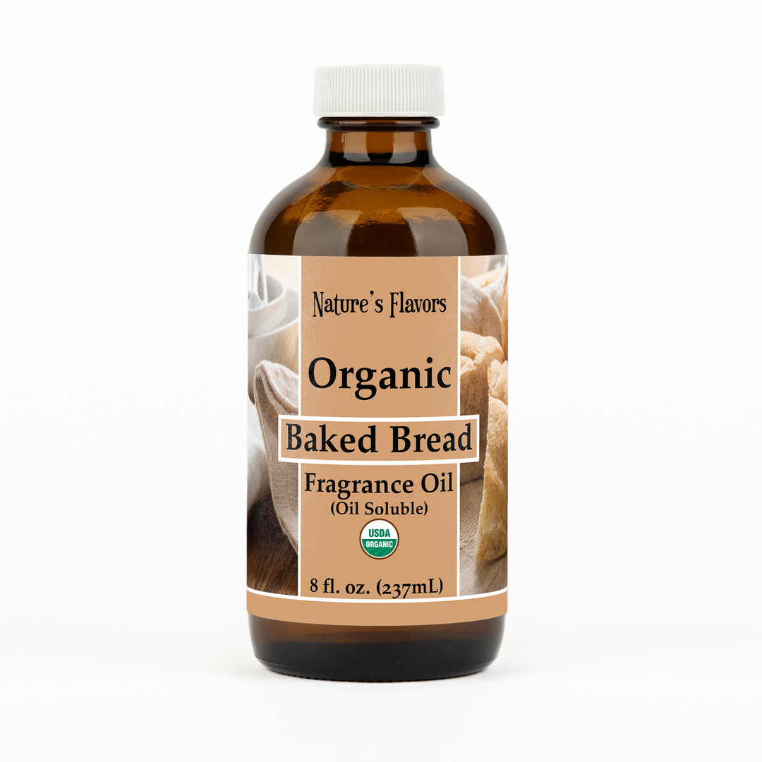 Baked Bread Fragrance Oil (Oil Soluble), Organic