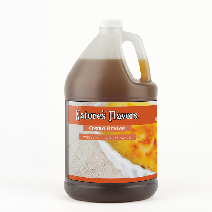 Creme Brulee Coffee and Tea Flavor without Diacetyl Natural