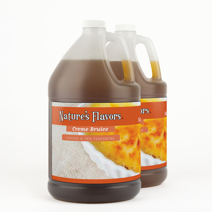 Creme Brulee Coffee and Tea Flavor without Diacetyl Natural