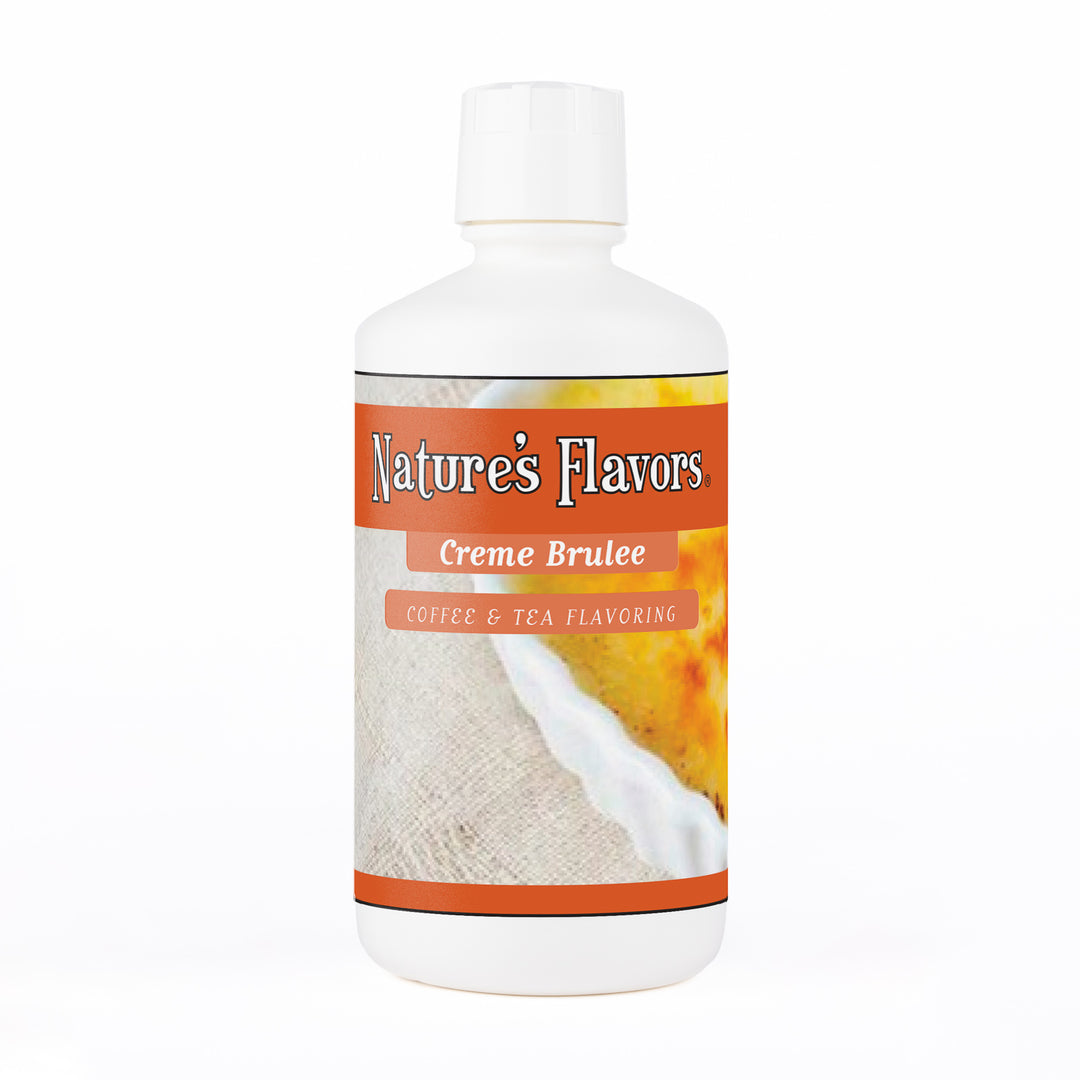 Creme Brulee Coffee and Tea Flavor without Diacetyl Natural