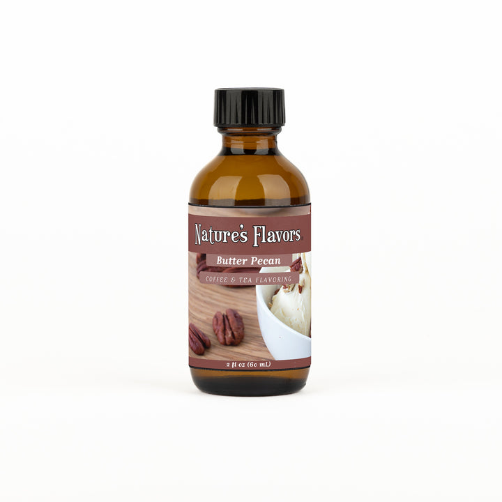 Organic Butter Pecan Coffee and Tea Flavor without Diacetyl