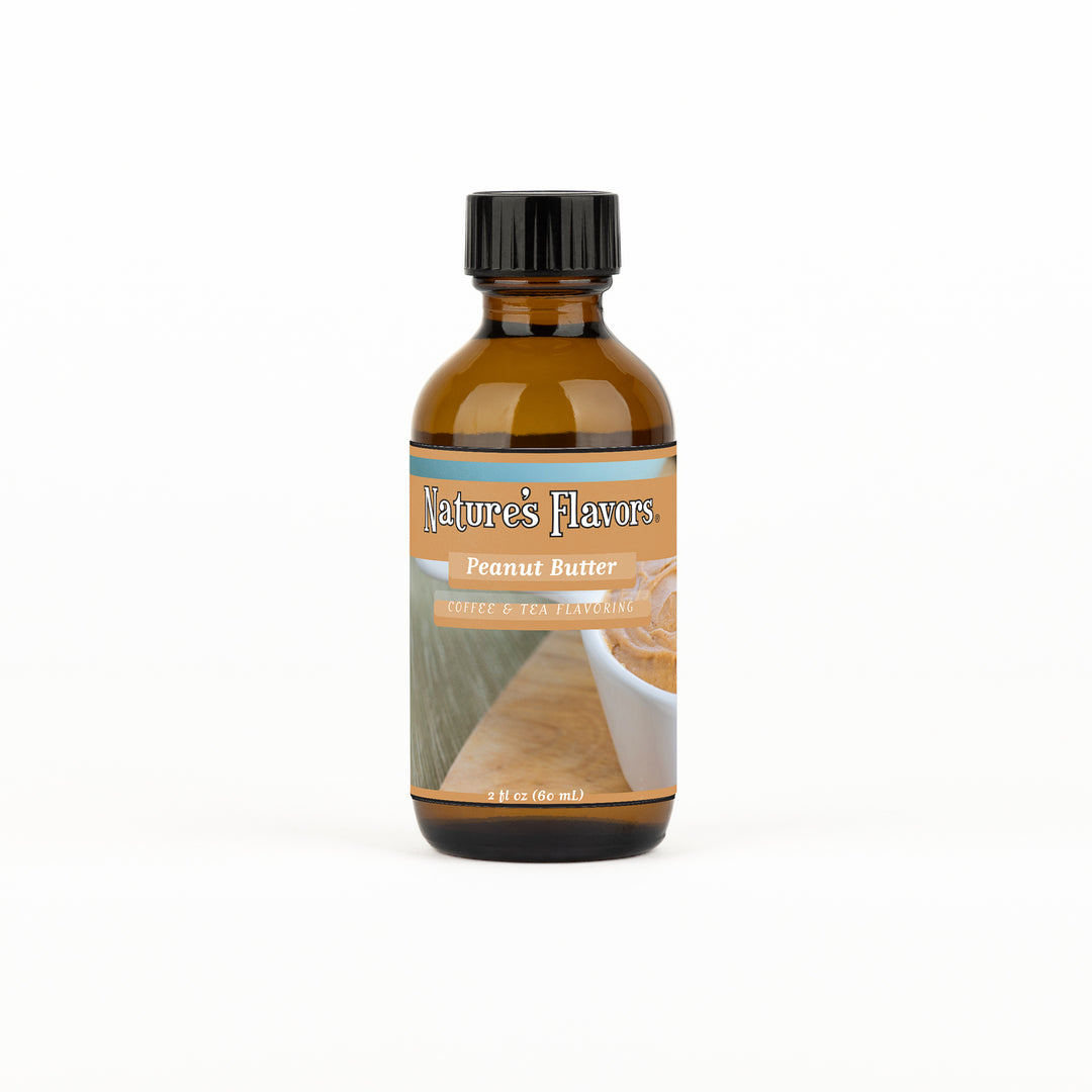 Organic Peanut Butter Coffee and Tea Flavoring Without Diacetyl