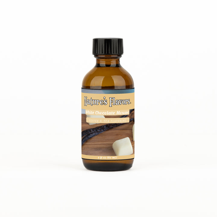 Organic White Chocolate Mousse Coffee and Tea Flavor Without Diacetyl