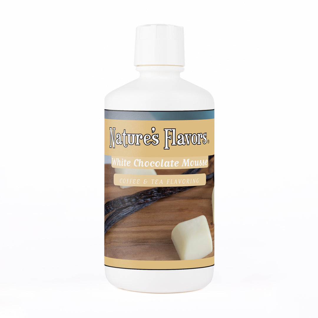 Organic White Chocolate Mousse Coffee and Tea Flavor Without Diacetyl