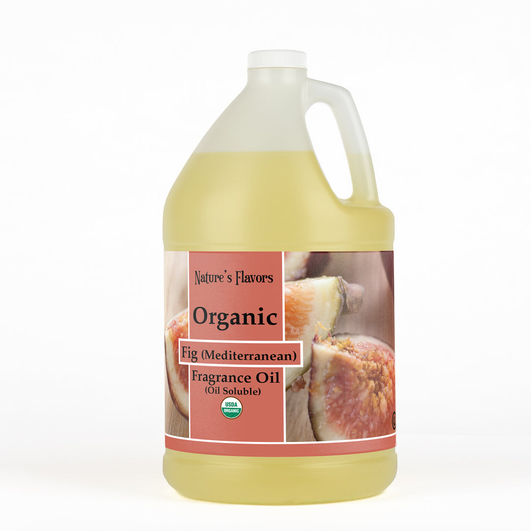 Fig (Mediterranean) Fragrance Oil (Oil Soluble), Organic