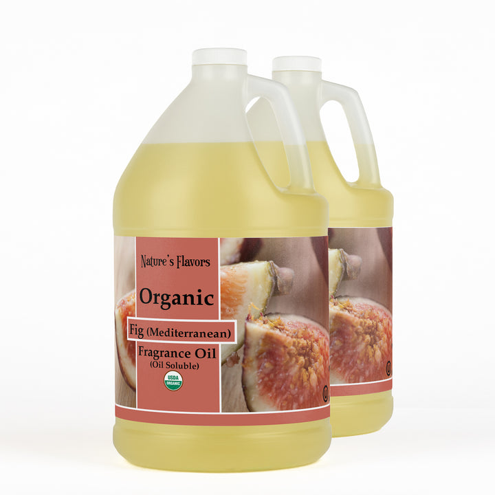 Fig (Mediterranean) Fragrance Oil (Oil Soluble), Organic