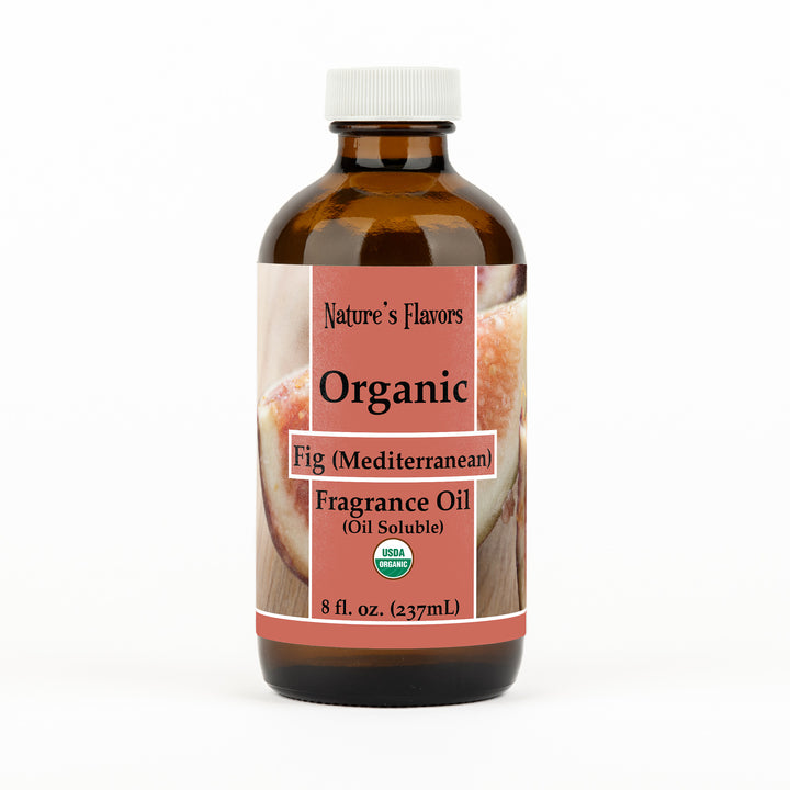 Fig (Mediterranean) Fragrance Oil (Oil Soluble), Organic