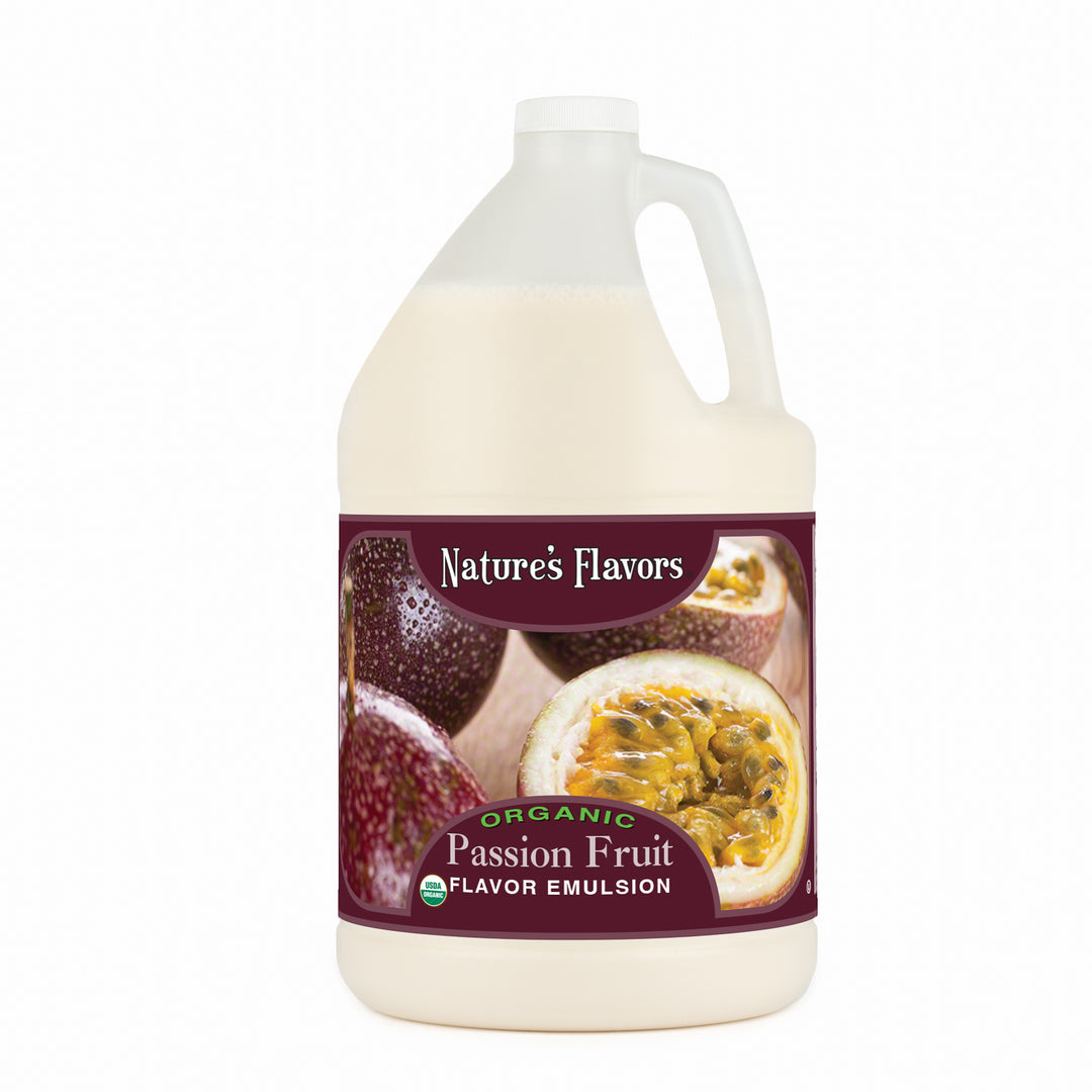 Passion Fruit Flavor Emulsion for High Heat Applications, Organic